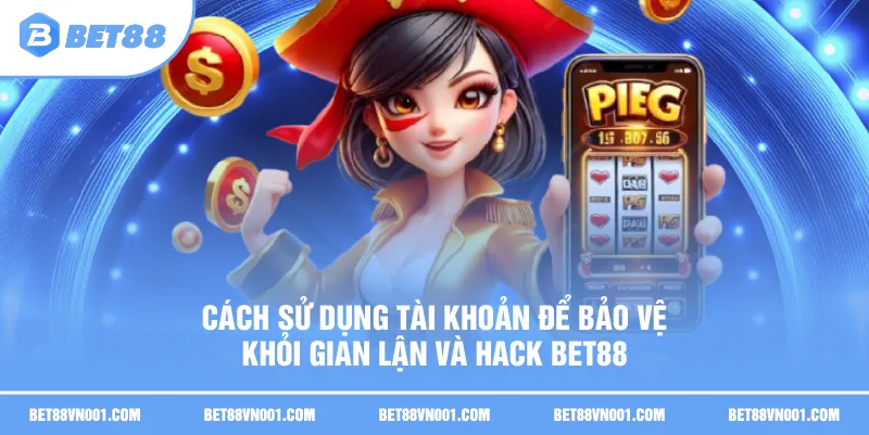 Cách sử dụng tài khoản để bảo vệ khỏi gian lận và hack BET88