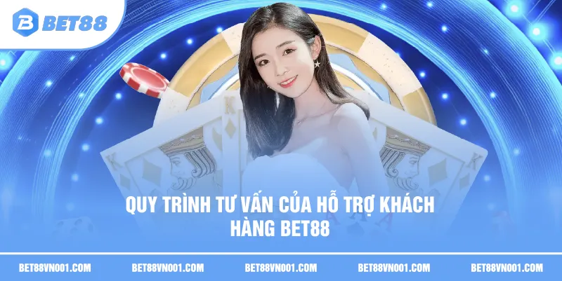Quy trình tư vấn của Hỗ trợ khách hàng BET88